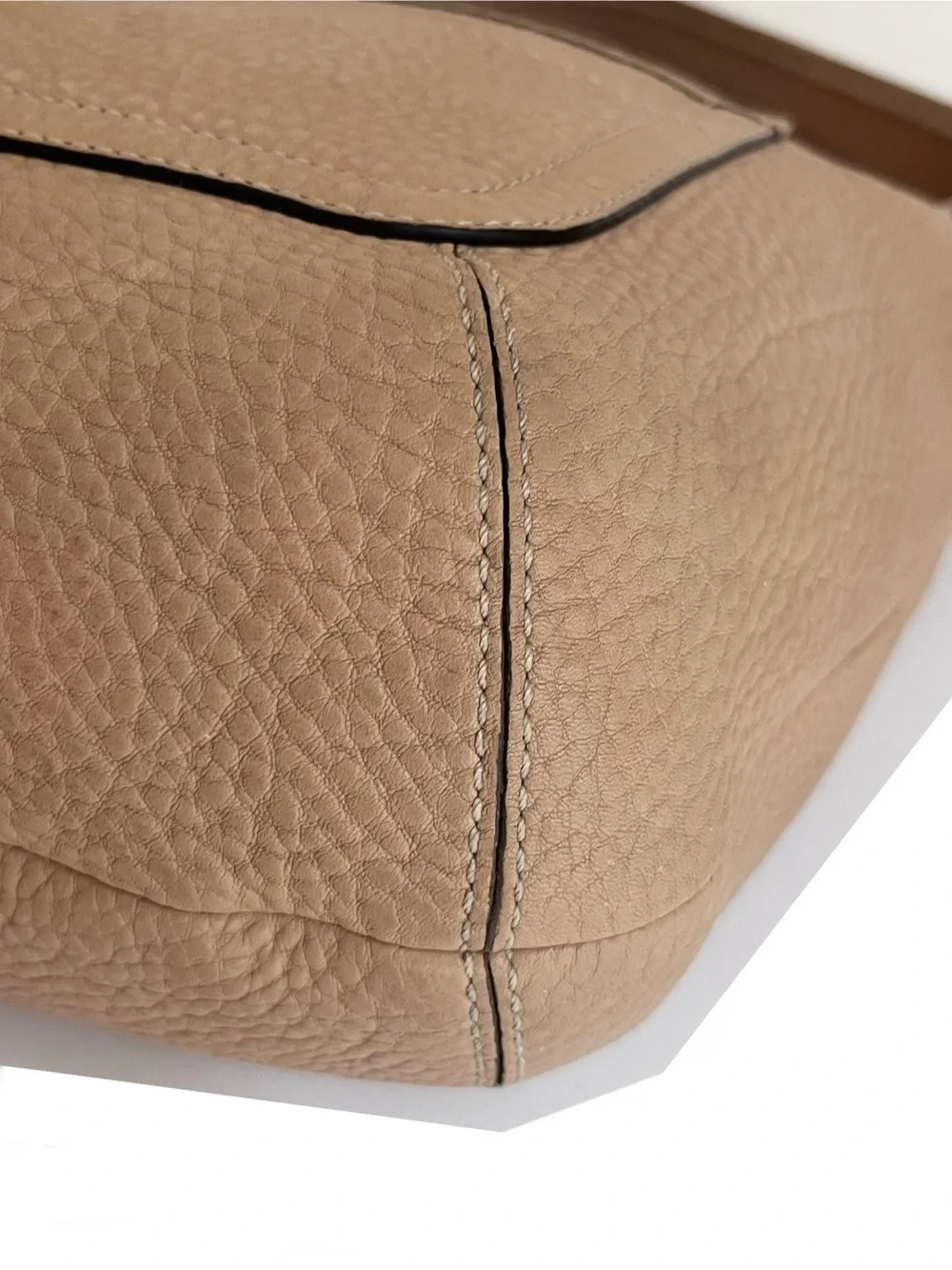 VINTAGE | Coach Ergo | Nude Tan | Pebbled Leather | Hobo Shoulder Bag